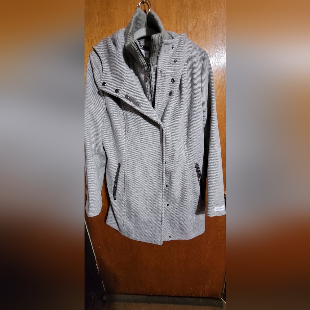 Large calvin klein winter coat